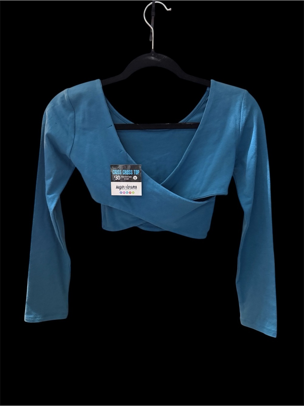 Sugar and Bruno Criss Cross Top
